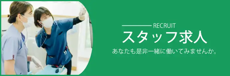 スタッフ求人バナー